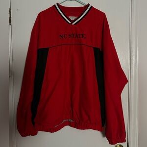 Men or women’s Vintage NC State fleece lined windbreaker